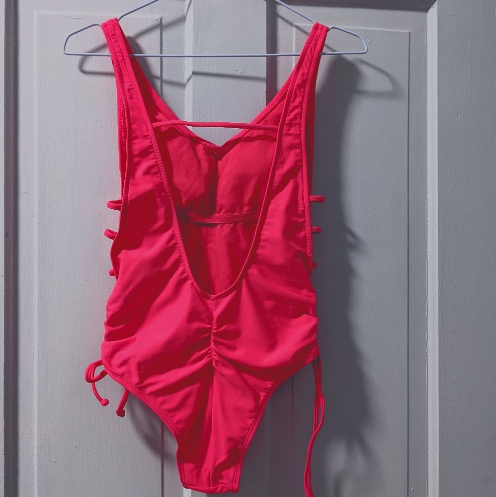Neon One Piece Swimsuit